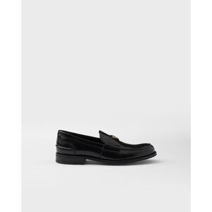 PRADA Men's Suede Driving Moccasins Men BLACK